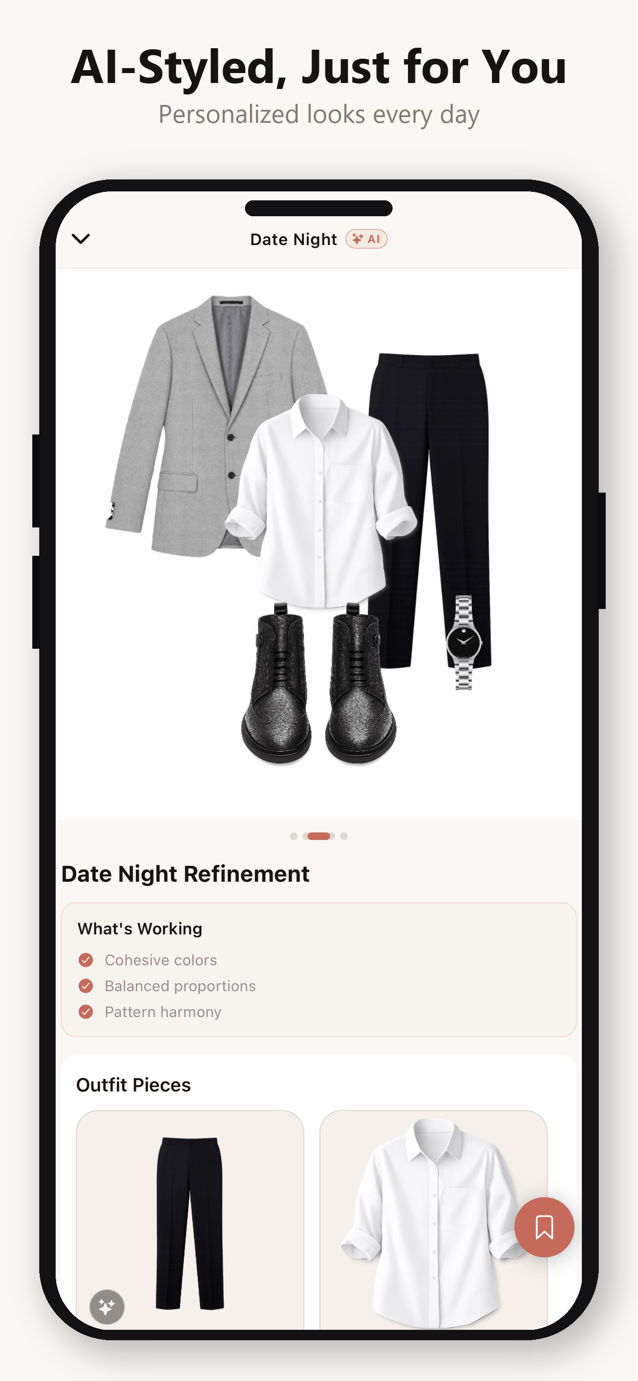Fabra AI outfit suggestions